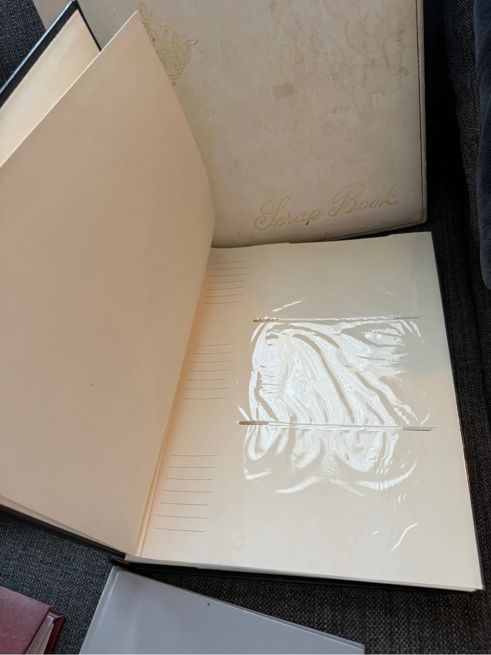 Lot of vintage photo books